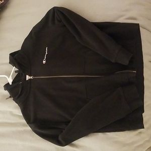 Large Champion zippered sweatshirt